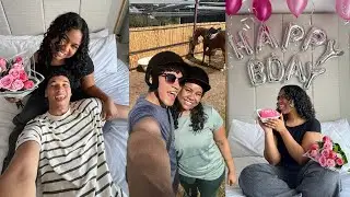 I Surprised My Girlfriend For Her Birthday *she cried*