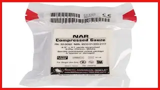 North American Rescue - 300052-2 NAR Compressed Gauze 2 Pack by