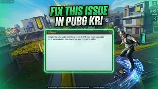 PUBG KR Without VPN 2026 | New ID + JP KR Region Error Fix | Full Tutorial