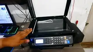 solucionar Linea negra al escanear o sacar copia desde bandeja ADF en las Impresoras Epson L575