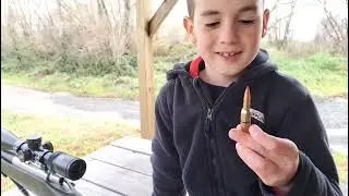 My 8 yr old shooting 400 yards with 6.5 Creedmoor & Youth Loads