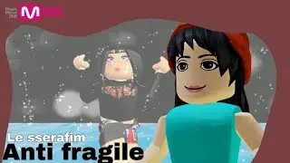 Anti fragile - le sserafim dance cover (ROBLOX)