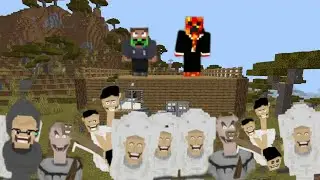 НА НАШ ДОМ НАПАЛИ СКИБИДИ ТУАЛЕТЫ В МАЙНКРАФТ 100% ТРОЛЛИНГ ЛОВУШКА В MINECRAFT