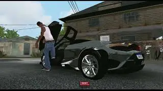 GTA SAN ANDREAS THE DEFINITIVE EDITION PARA ANDROID! CARROS COM GRÁFICOS EM HD
