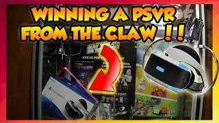 WINNING A VIRTUAL REALITY HEADSET FROM THE CLAW MACHINE!