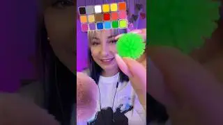 ASMR color challenge 😅 #asmr #relax #asmrvideo #asmrtriggers #asmrsounds #sleep #sleepaid