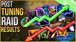 TWW Beta Raid Testing DPS Results | AFTER Big July 24th Tuning
