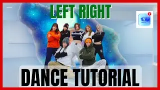XG - 'LEFT RIGHT' Dance Practice Mirrored Tutorial (SLOWED)
