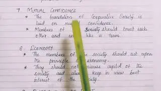 Features Of Cooperatives (Tamil)