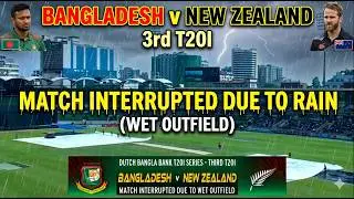 BANGLADESH vs NEW ZEALAND 3rd T20 LIVE | BAN vs NZ LIVE