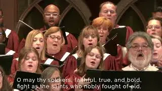 For All the Saints (all verses, harmony on V4) UMH 711; FUMC Houston, 11/03/2024