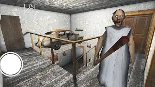 Granny Game Horror Escape Gameplay | Car In Air Granny Custom Map Ep 19