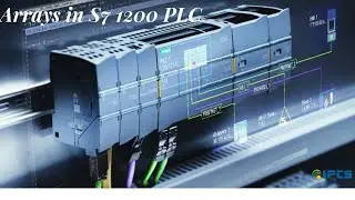 Arrays in Siemens S7 1200 |Siemens TIA portal training |Tutorial Siemens PLC programming |TIA Portal