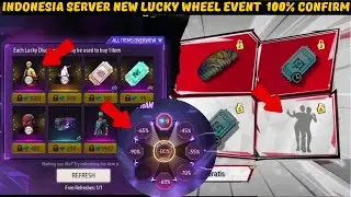 Indonesia Server New Lucky Wheel Event & New Event Calendar 🔥 ff indonesia server new event 🔥