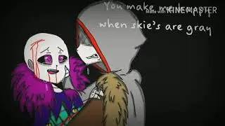 My sunshine - no sunshine . Mirum!Sans and Executioner!Sans