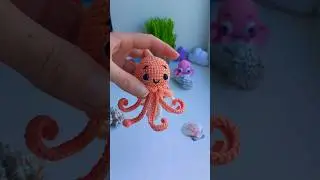 Meduza croșetată, în curând pe canal       #jellyfish #crochet #handmade #amigurumi migurumi