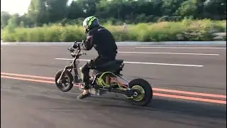 Monster electric scooter 0 - 60mph in 2.31sec