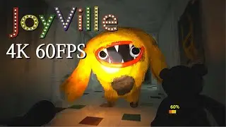 Joyville : mascot horror gameplay walkthrough [4K]