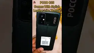 POCO C55 Black Color Quick Unboxing 😍😍😍 
