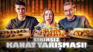 SINIRSIZ KANATÇIDA KİLOLARCA KANAT YEME YARIŞMASI!