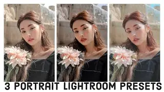 3 Portrait Lightroom Presets | Free DNG File | Lightroom Tutorial 2021 | Presets by CA EM