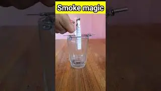 Smoke Magic Easy Science Experiment video shorts/Experiment channel #shorts #knowledgefact