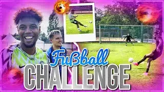 FUSSBALL CHALLENGE MIT JORDAN TORUNARIGHA, BILO, MARLON & JUNIOR!🔥⚽️