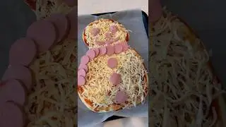 Пицца снеговик ⛄️ 