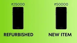 Refurbished Vs New Items 🤔