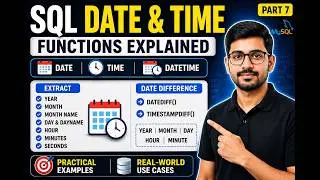 SQL Date & Time Functions Explained 🔥 | DATEDIFF & TIMESTAMPDIFF