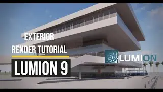 Lumion 9 Exterior Render Tutorial 26 - Realistic Architectural Visualization