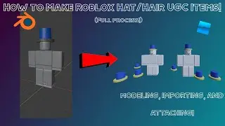 How to Make Roblox UGC Hat/Hair! (FULL PROCESS!) | Roblox UGC