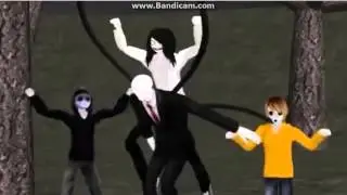 Jake,Masky,Slenderman,Jeff The Killer