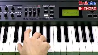 E7 chord on Keyboard
