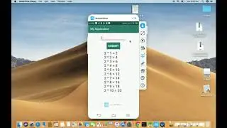 Develep simple multiplication table app in Android studio