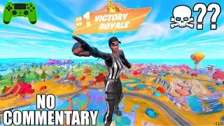 High Kill Solo Win Gameplay in Fortnite! (PC PS4 Controller)