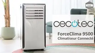 Cecotec ForceClima 9500 - Climatiseur portatif connecté & chauffage silencieux - 9000BTU - Unboxing