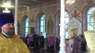 Богослужение в Александро-Невской церкви в Сормове