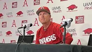 Dave Van Horn postgame - Alabama 12, Arkansas 1