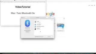 [Tutorial] Mac - Turn On Bluetooth on Mac