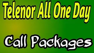 Telenor Call packages | Telenor one day all cheap call packages