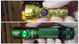 Lumintop GT Nano 450lm Keychain Vs Sofirn SC31 Pro SST40 Flashlight - Outdoor Test