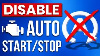 How To PERMANENTLY Disable Auto Start/Stop on ANY Vehicle (FAST & EASY) - Car idle shut off fix