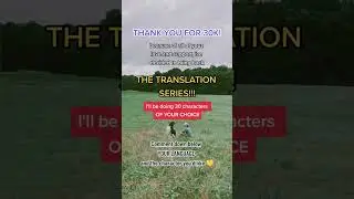 TRANSLATING series is BACK! (all fandoms included)