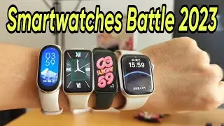 Smart Watch Award 2023 | Xiaomi Mi Band 8 vs Mi Band 7 Pro vs Huawei Band 8 Vs Apple Watch Series 8