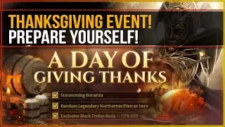 Be on the Lookout for Thanksgiving Rewards! | Watcher Of Realms