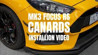 Flow Designs Canard Install on MK3 Focus RS