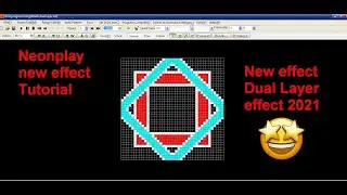 Neon play software  New Effect Tutorial Dual Layer effect 2021 😱👇😱