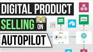 Digital Product Selling on AUTOPILOT! (Complete System Walkthrough)