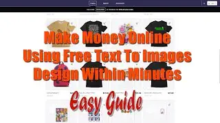 How To Make Money with Online Store with Free Stable Diffusion and Midjourney Text To Images
